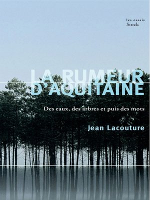 cover image of La rumeur d'Aquitaine